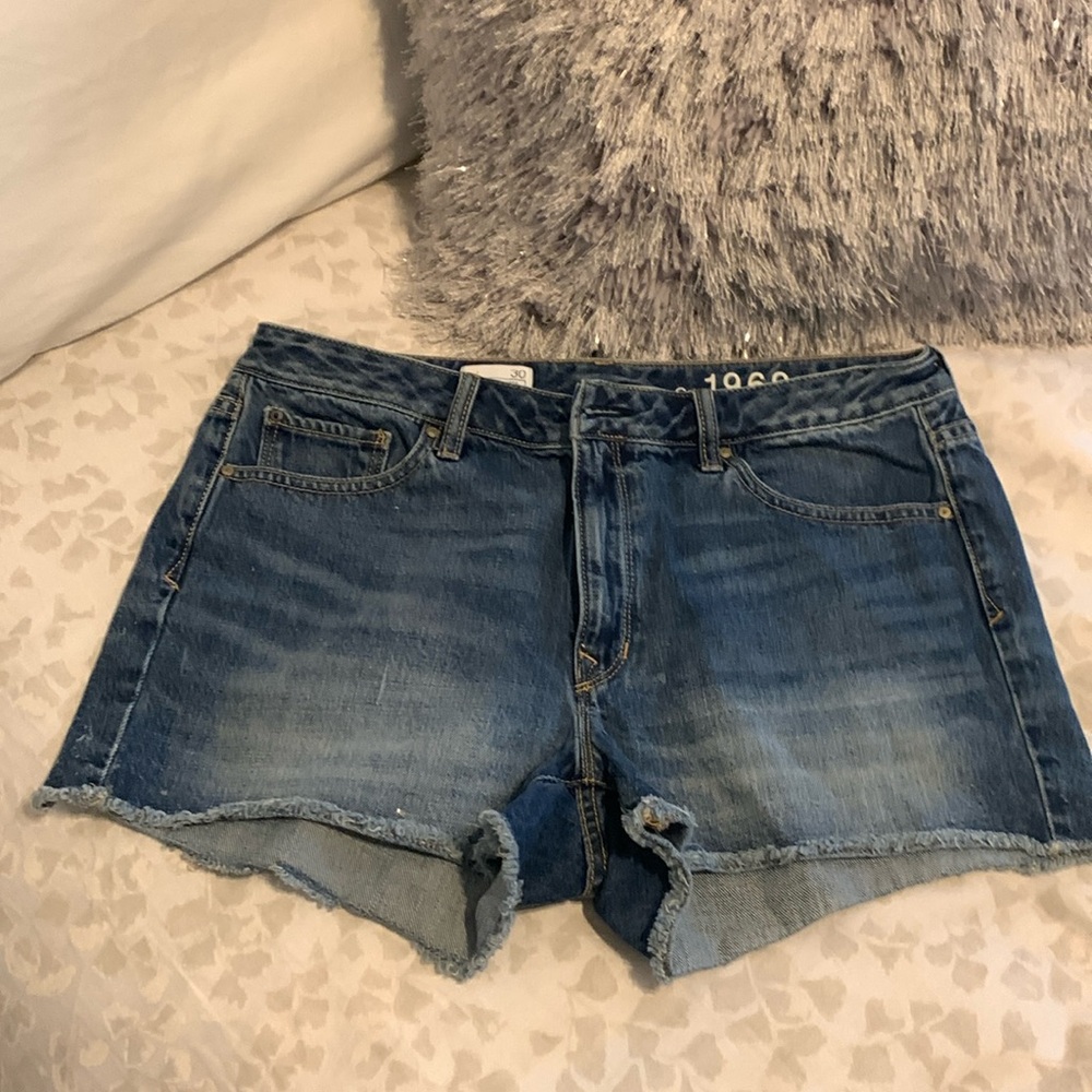 Gap blue Jean cut off shorts